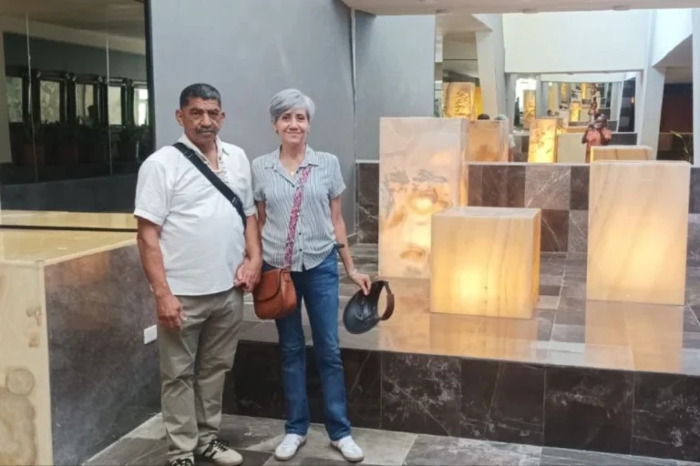Raúl y su esposa 2